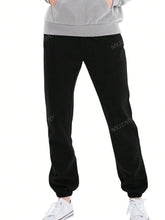 Women Casual Air Layer Long Pants With Drawstring Elastic Waistband And Ankle Cuff, Loose Comfort Trousers With Pockets, Autumn/Winter